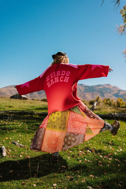 Weirdo Ranch Waffle Knit Hockey Jersey - Dressed in Lala