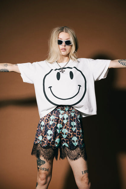 Weirdo World Alien Satin Bloomer Shorts - Dressed in Lala