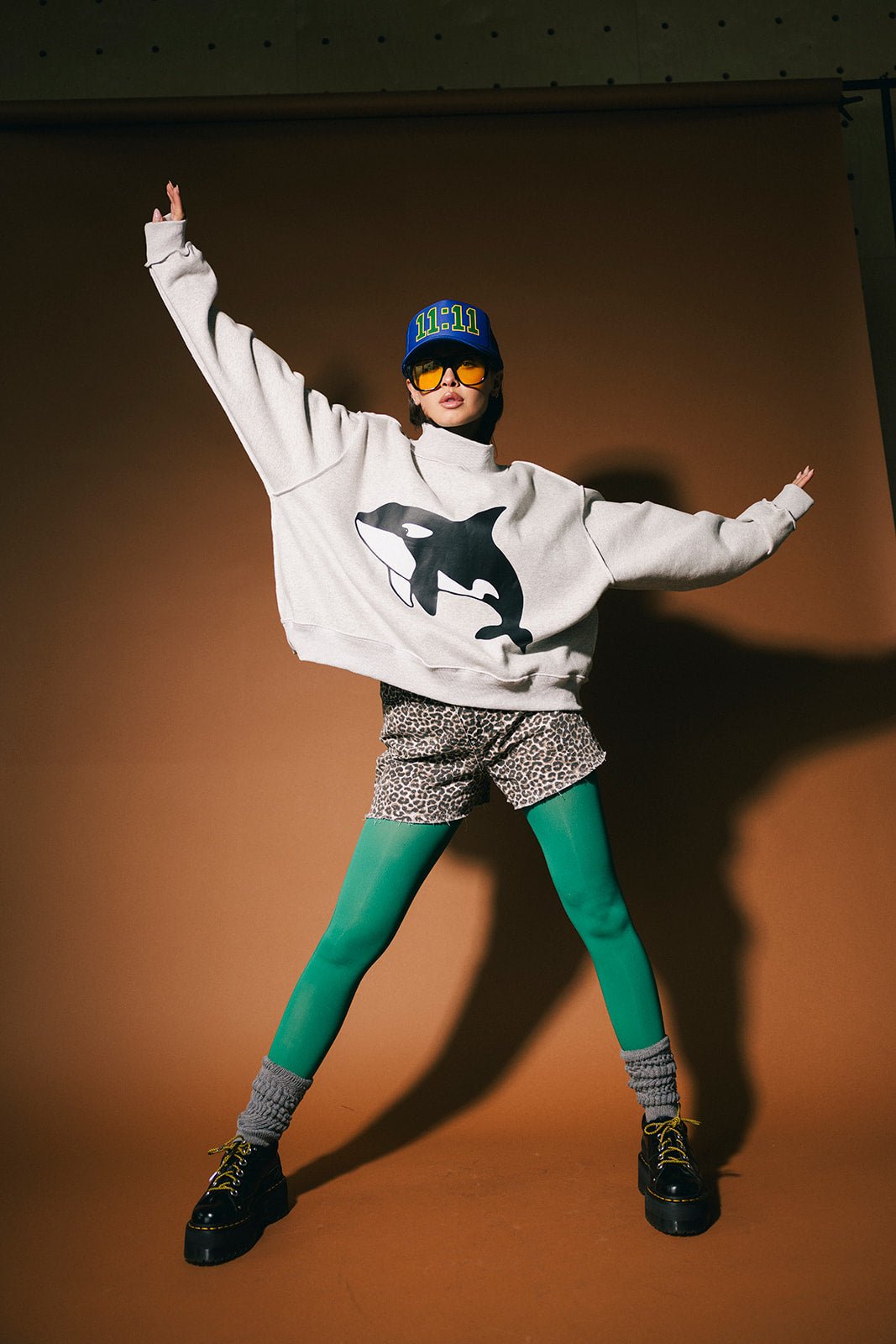 Whale Yeah Reversible Boxy Pullover - Dressed in Lala