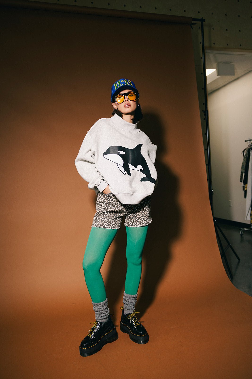 Whale Yeah Reversible Boxy Pullover - Dressed in Lala