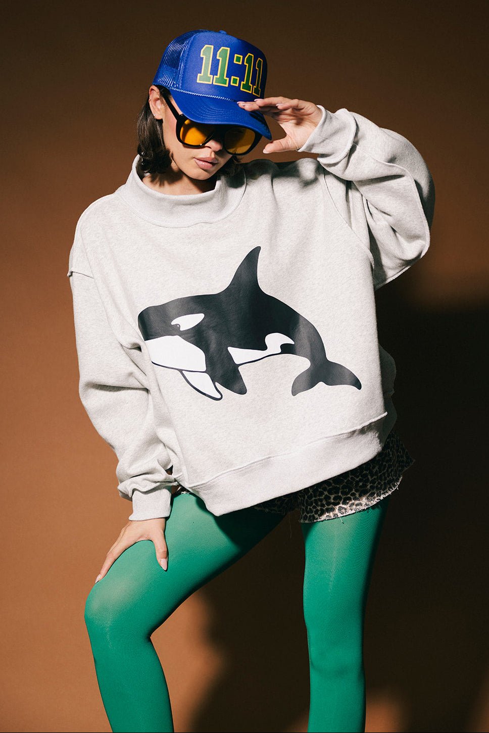 Whale Yeah Reversible Boxy Pullover - Dressed in Lala