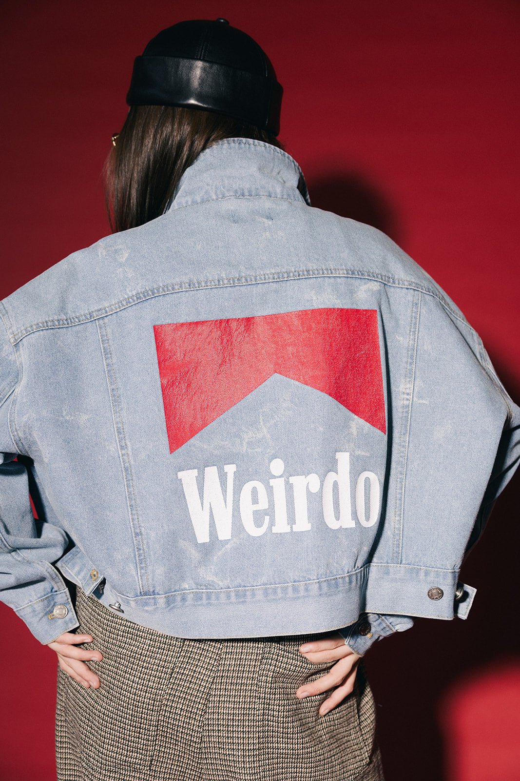 Wild Weirdo Boxy Denim Trucker Jacket - Dressed in Lala