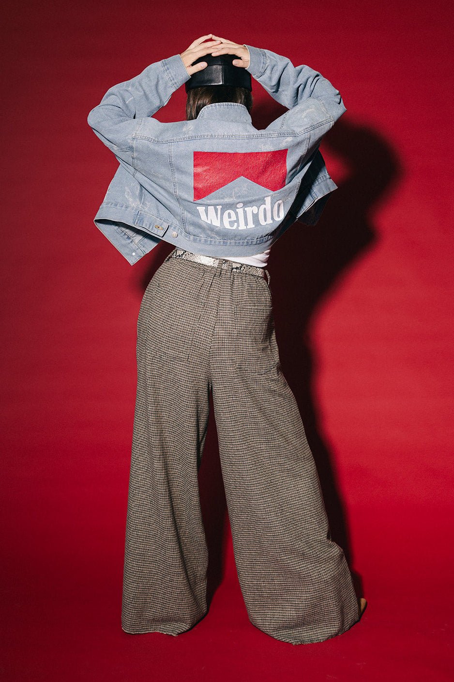 Wild Weirdo Boxy Denim Trucker Jacket - Dressed in Lala