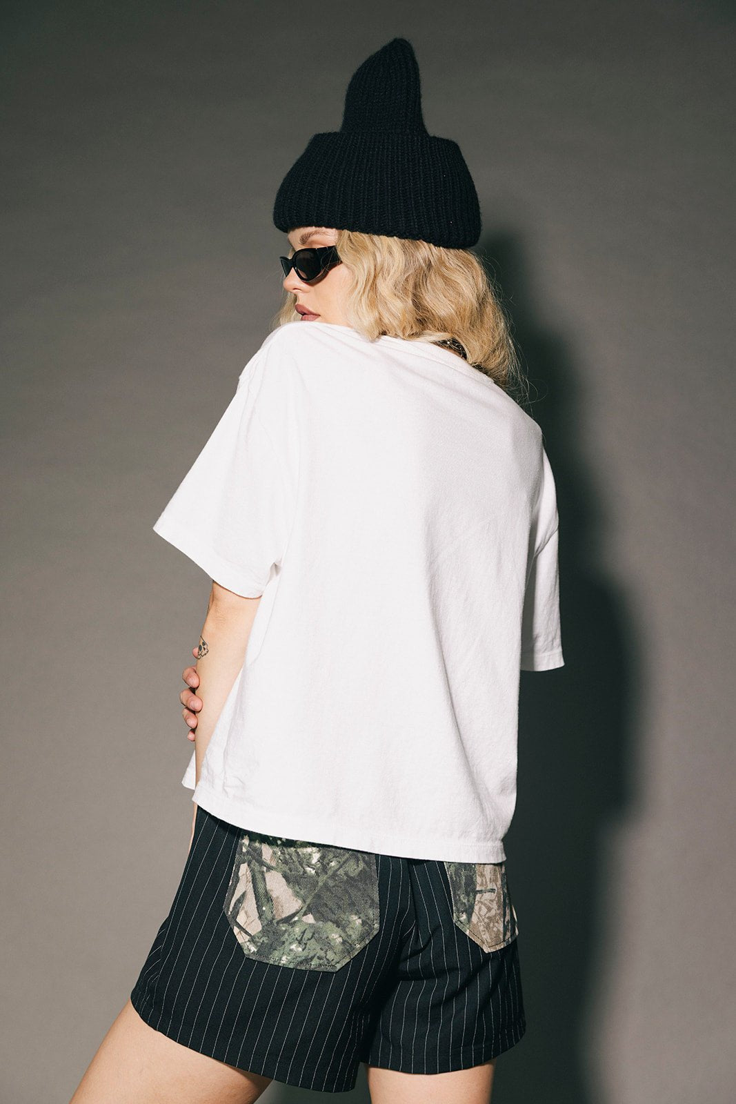 Wild Weirdo Boxy Tee in White - Dressed in Lala