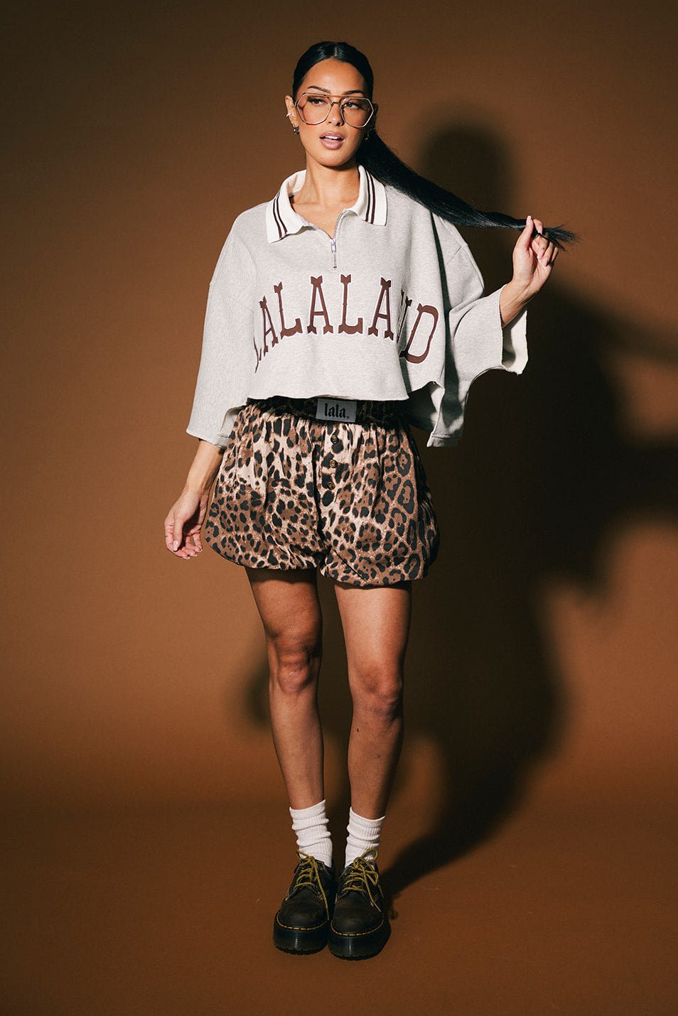 Wild Wild West Chopped Up Lalaland Polo Pullover - Dressed in Lala