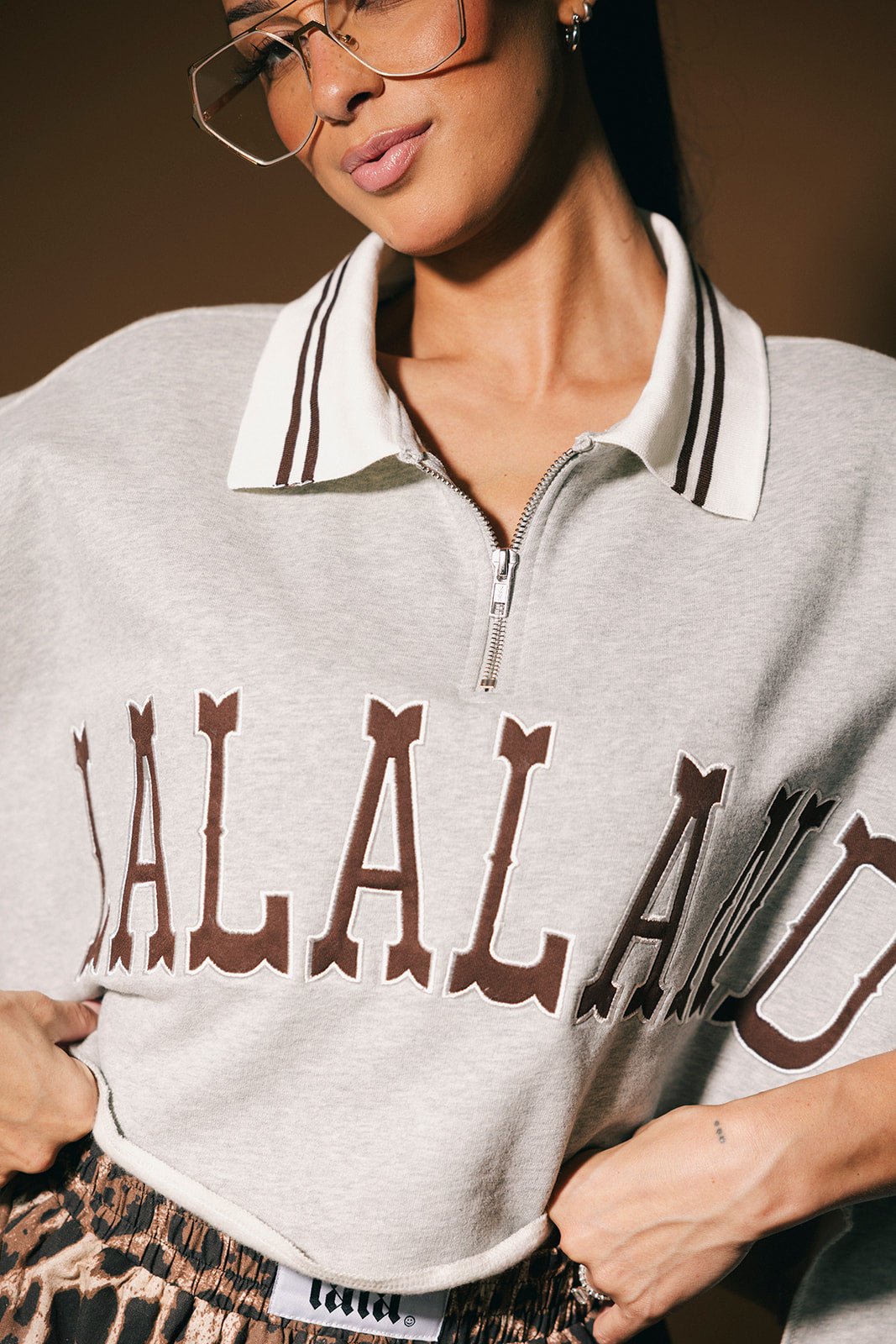 Wild Wild West Chopped Up Lalaland Polo Pullover - Dressed in Lala