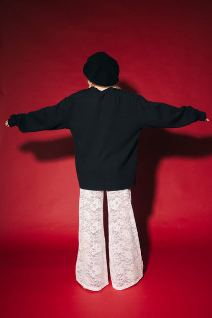With The Band in Lalaland Oversized Thermal - Dressed in Lala