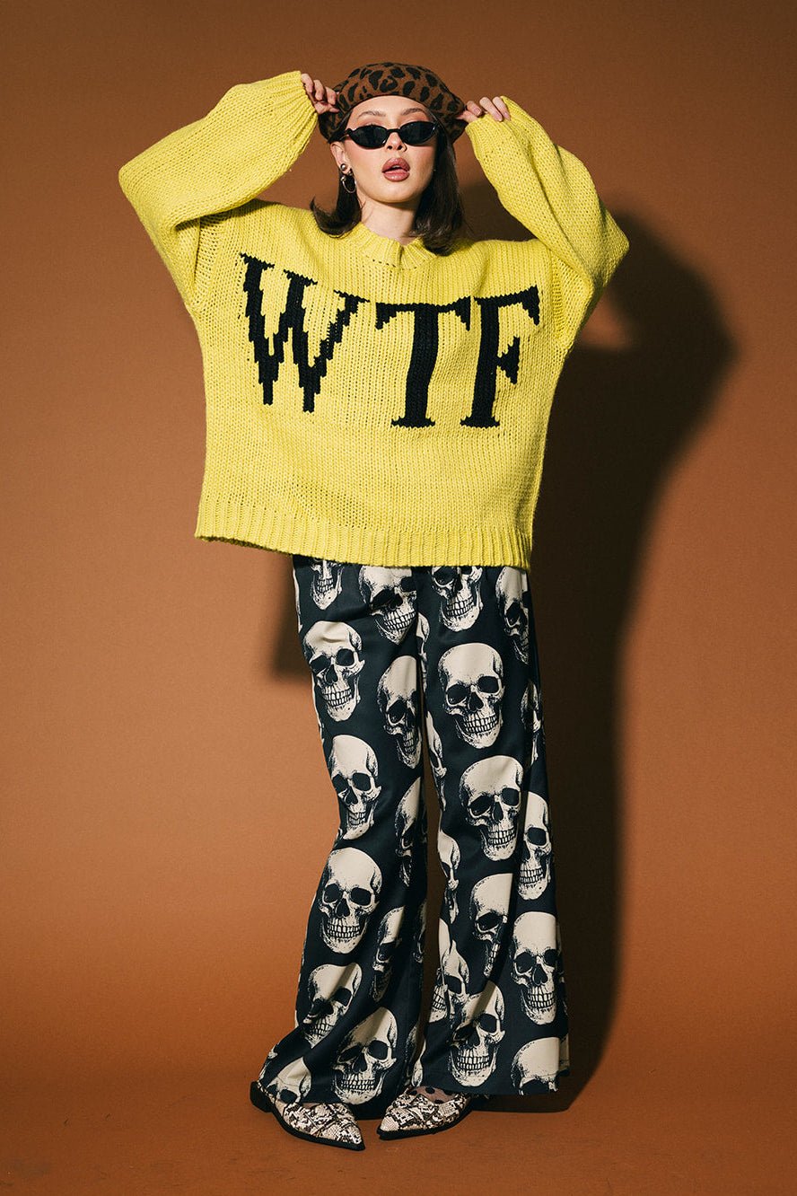 WTF Chunky Slouchy Knit - Dressed in Lala