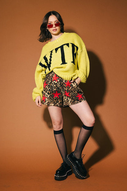 WTF Chunky Slouchy Knit - Dressed in Lala