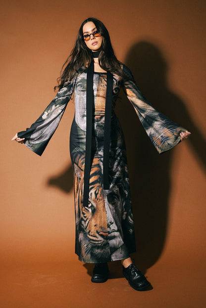 You Are Art Dress + Scarf - Dressed in Lala