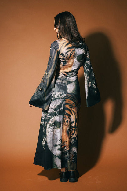 You Are Art Dress + Scarf - Dressed in Lala