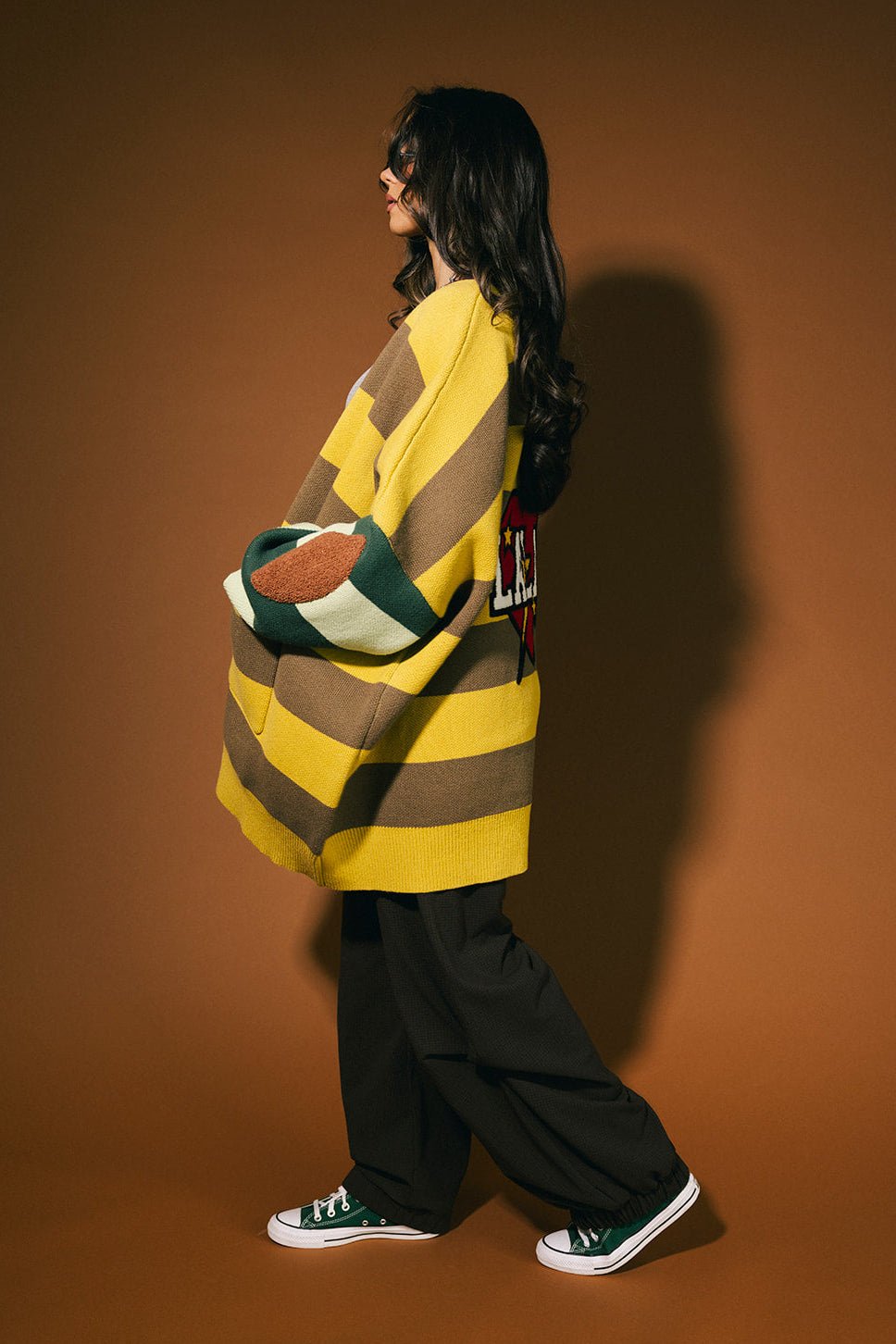 Your Grandpa Wears Lala Oversized Cardigan - Dressed in Lala