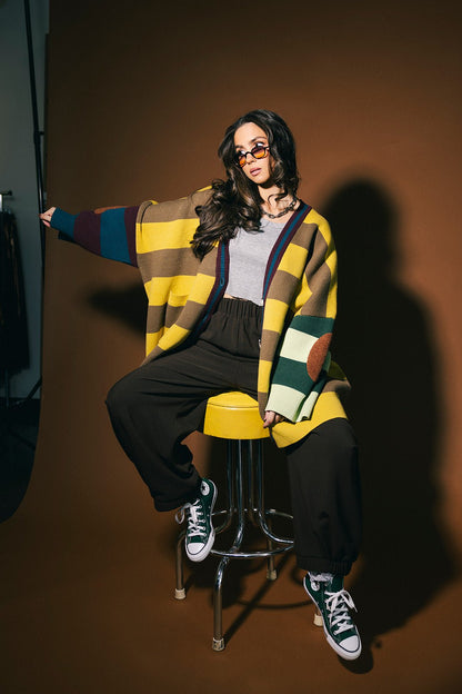 Your Grandpa Wears Lala Oversized Cardigan - Dressed in Lala