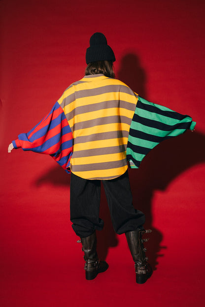 Your Mom Goes To College Oversized Chopped Sweatshirt - Dressed in Lala