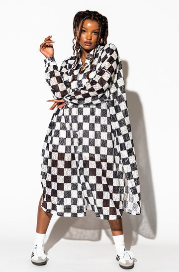 New Romantics Oversized Lace Dress + Slip