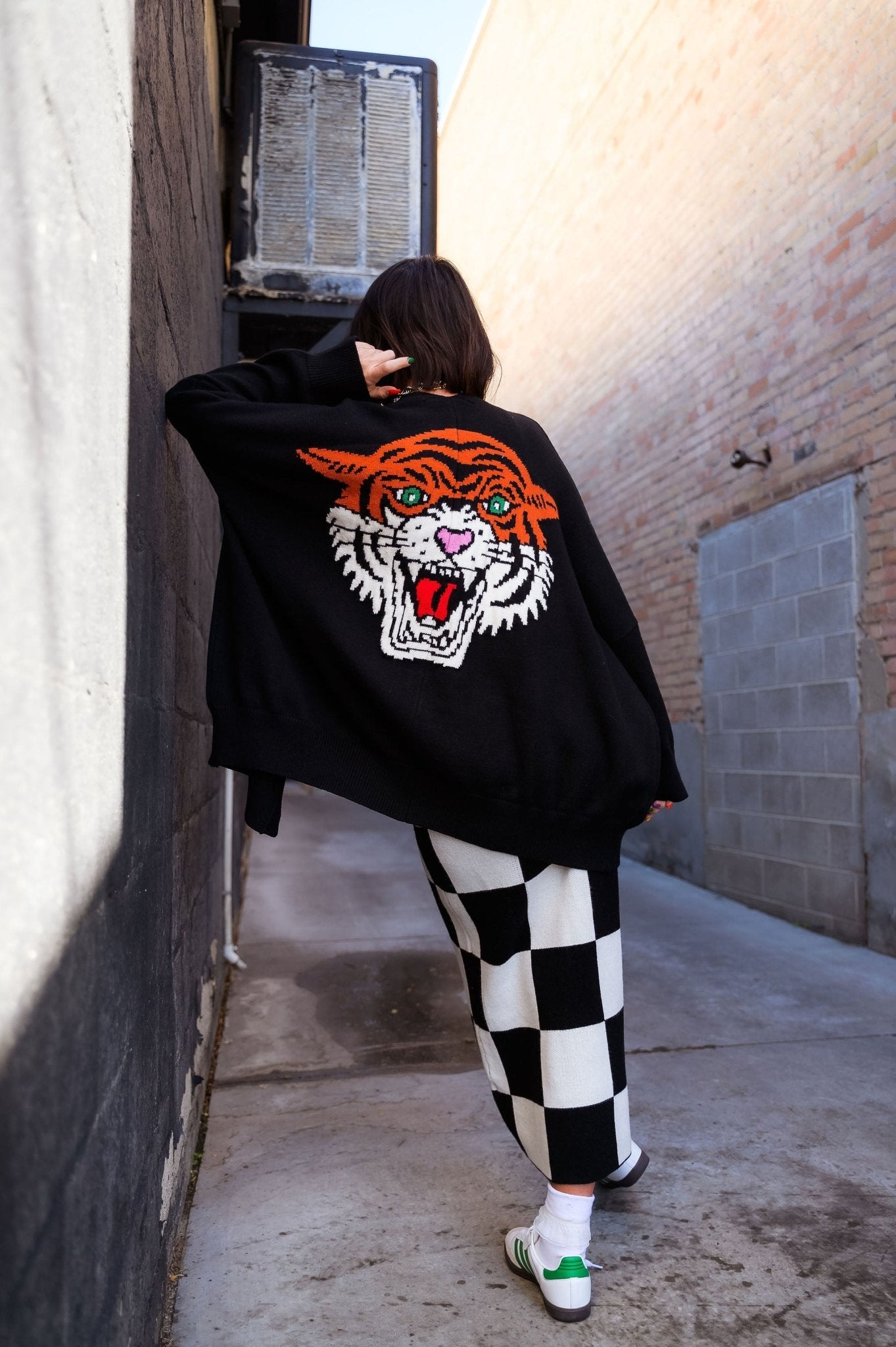 Hear Me Roar Oversized Tiger Cardigan *RESTOCKED*