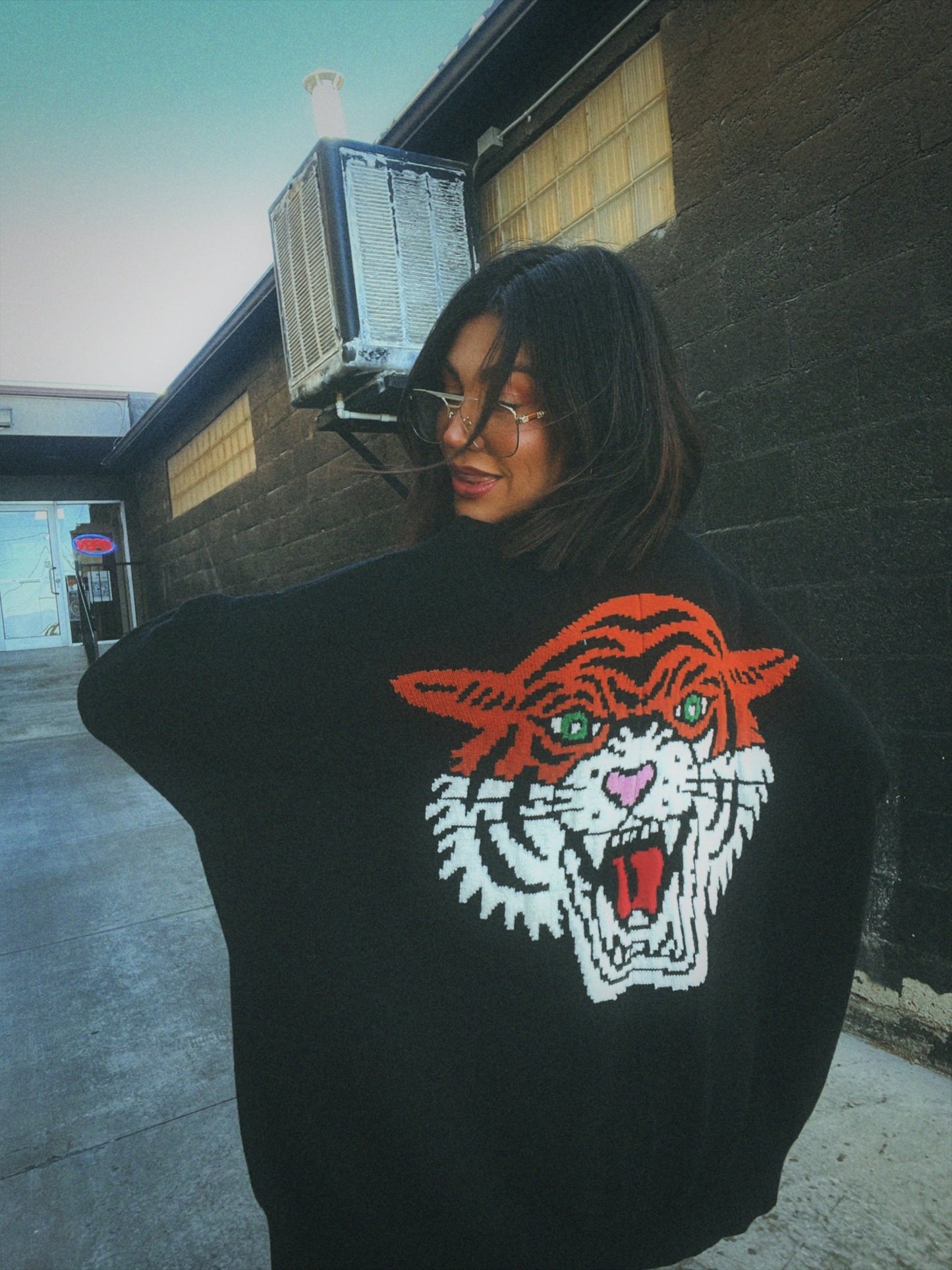 Hear Me Roar Oversized Tiger Cardigan *RESTOCKED*