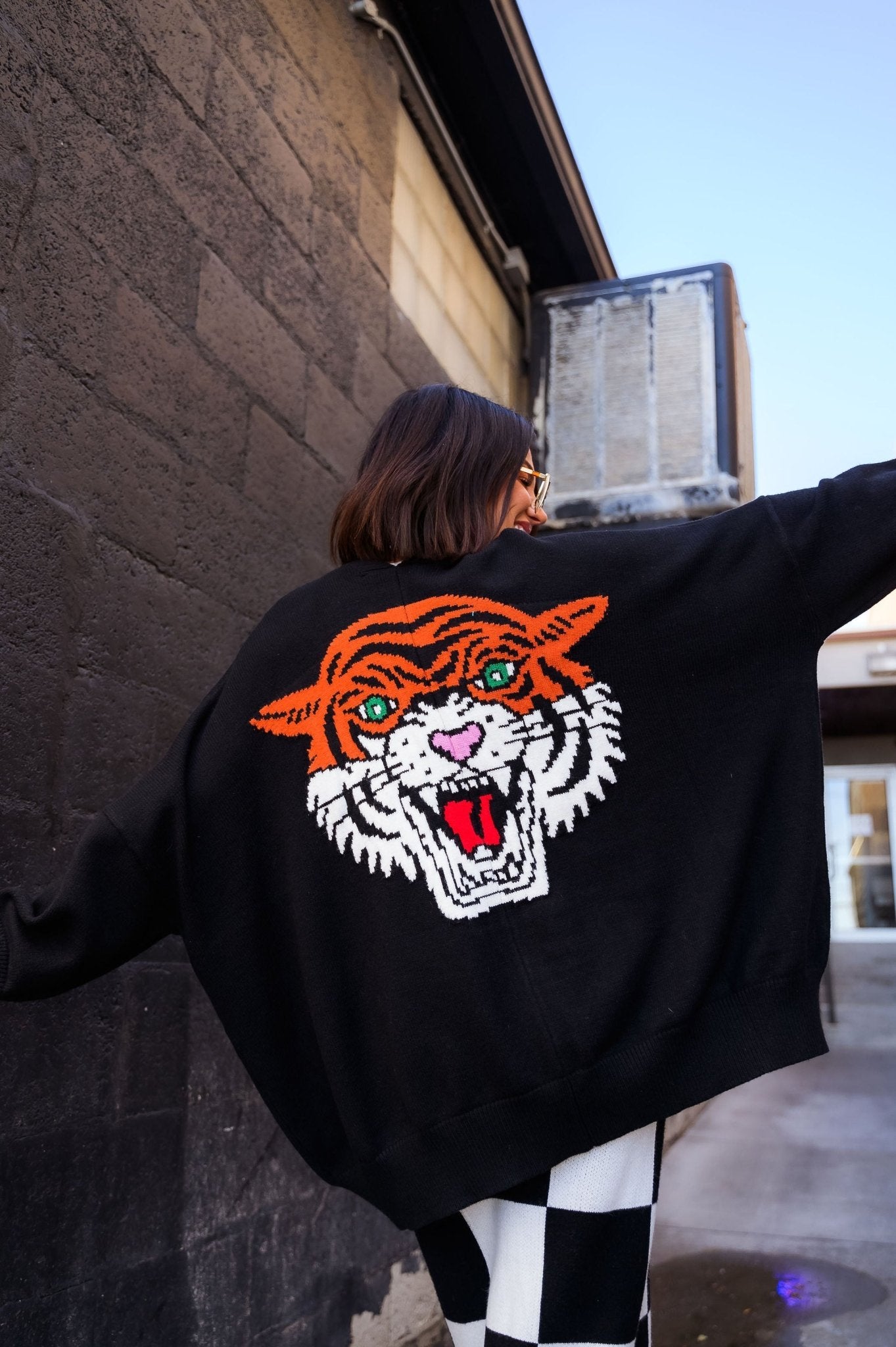 Hear Me Roar Oversized Tiger Cardigan *RESTOCKED*