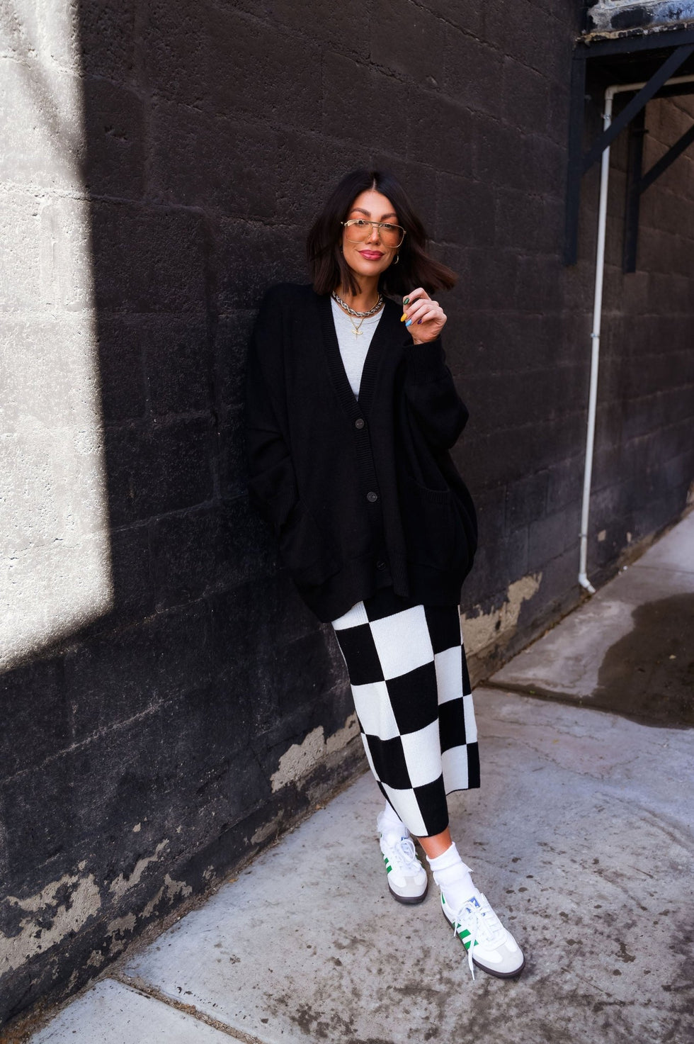 Hear Me Roar Oversized Tiger Cardigan Dressed in Lala