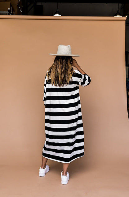 Ozzy Dress in Stripes