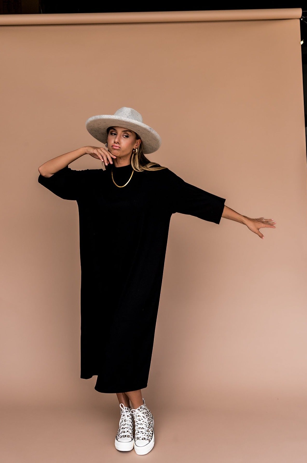 LALA ORIGINAL Ozzy Dress in Black *RESTOCKED* Dressed in Lala