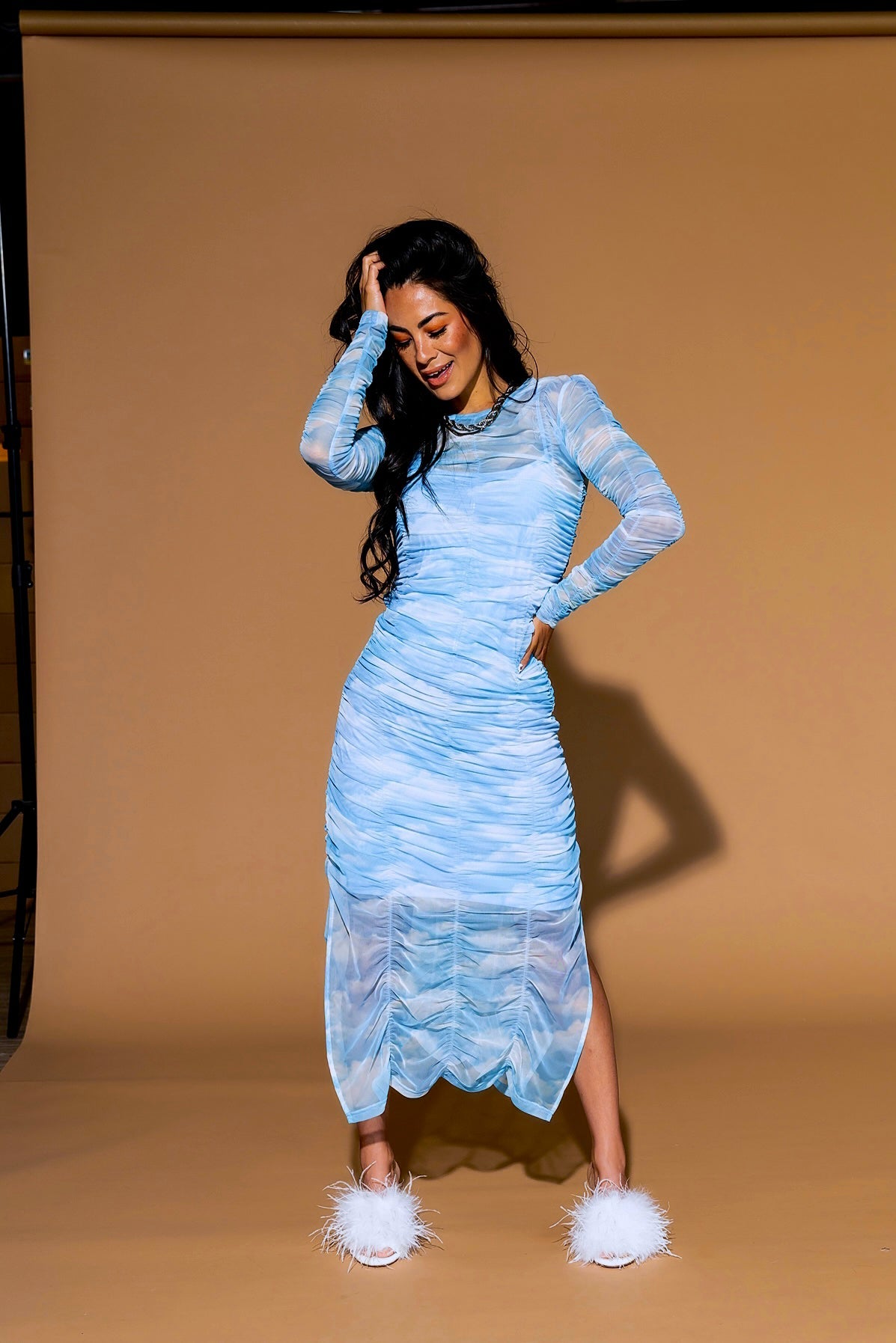 Lala Ruched Dress