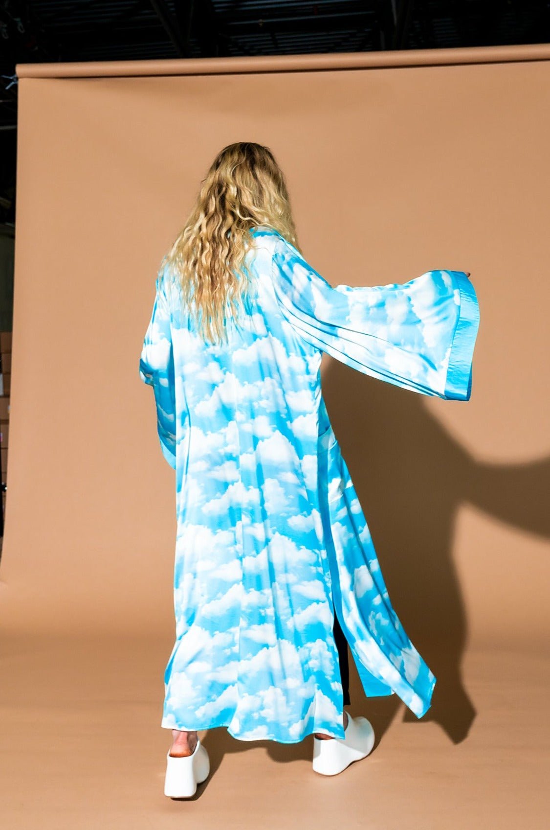 Good Karma Kimono in Cloud Nine