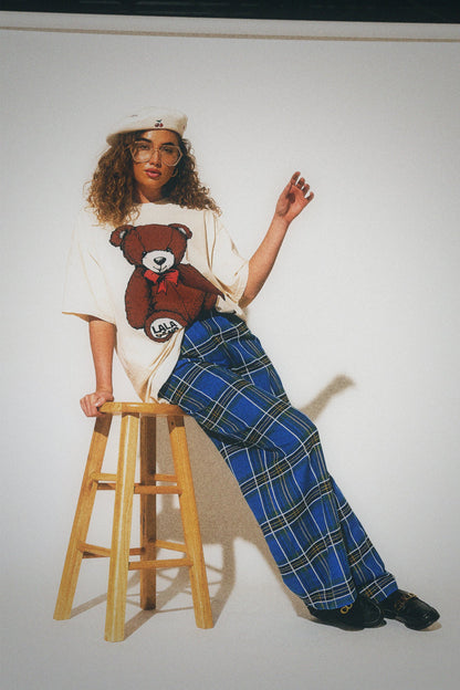 LALA ORIGINAL: Inner Child Oversized Teddy Tee - Dressed in Lala