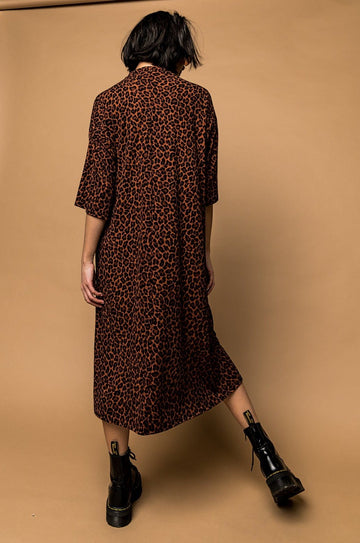Ozzy Dress in Leopard