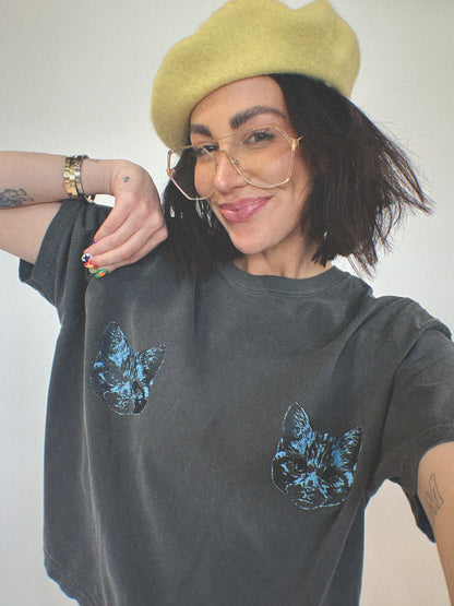 LALA ORIGINAL: Show Me Your Kitties Tee (But Make it Edgy) - Dressed in Lala