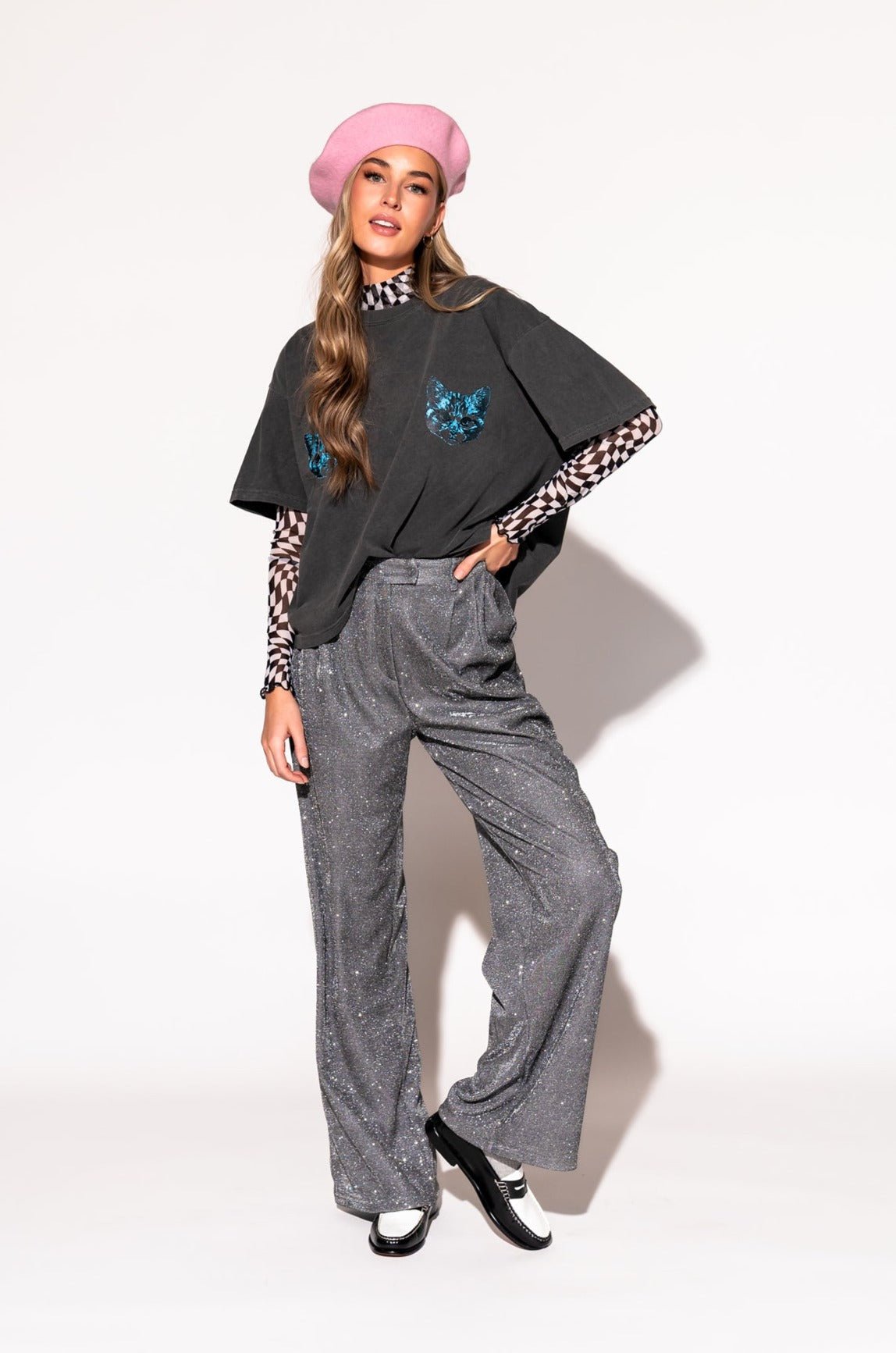 LALA ORIGINAL: Show Me Your Kitties Tee (But Make it Edgy) - Dressed in Lala